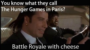 Hunger Games In Paris Battle Royale With Cheese